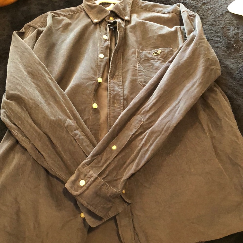 Vineyard Vines Long Sleeve Button Down Corduroy